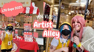 Mini Artist Alley Vlog | LTU Expo 2023 Vlog