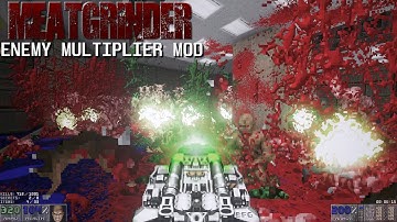 Doom 2 MEATGRINDER + Enemy Multiplier Mod - Maps of Chaos (Overkill, Extra Violence): MAP01 | 4K/60