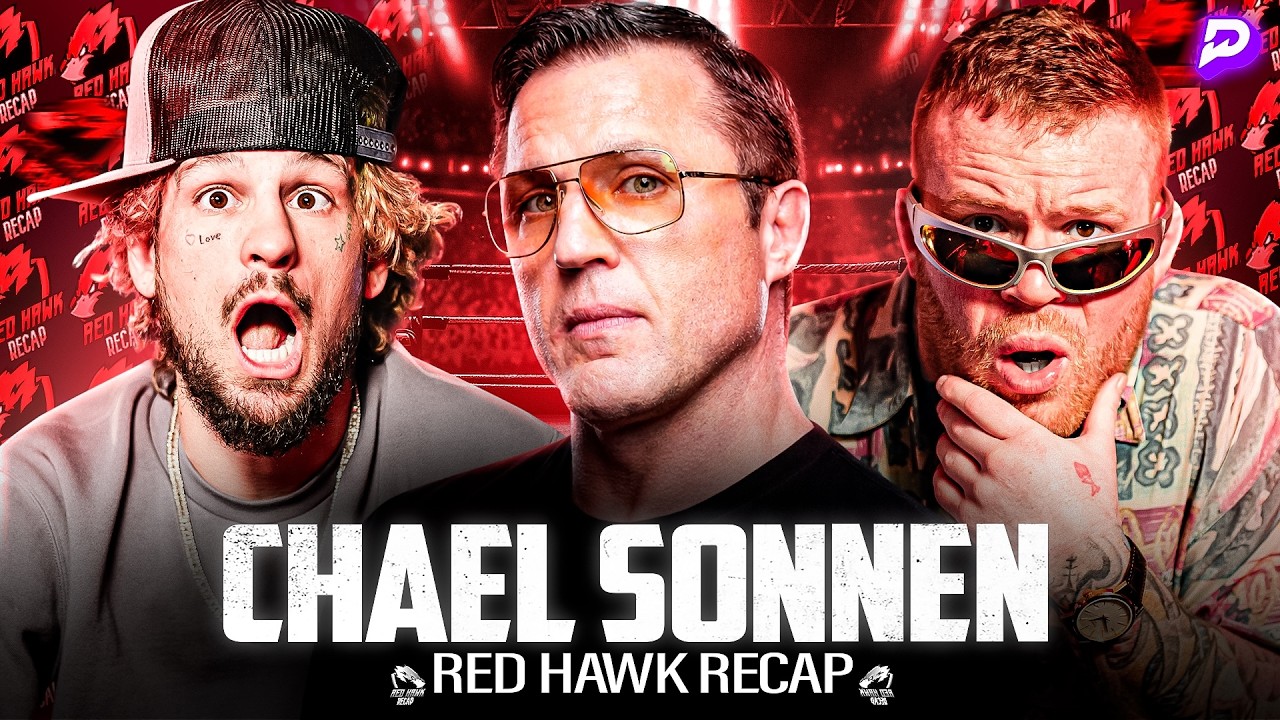 CHAEL SONNEN TELLS ALL ON WHITE HOUSE CARD, STRICKLAND VS FLUFFY, MMA ON NETFLIX! | Red Hawk Recap