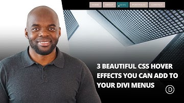 3 Beautiful CSS Hover Effects You Can Add to Your Divi Menus