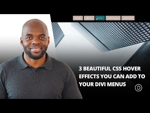 3 Beautiful CSS Hover Effects You Can Add to Your Divi Menus