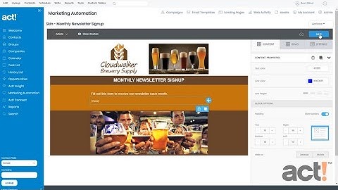 Act! Training Video - AMA: Design a Skin
