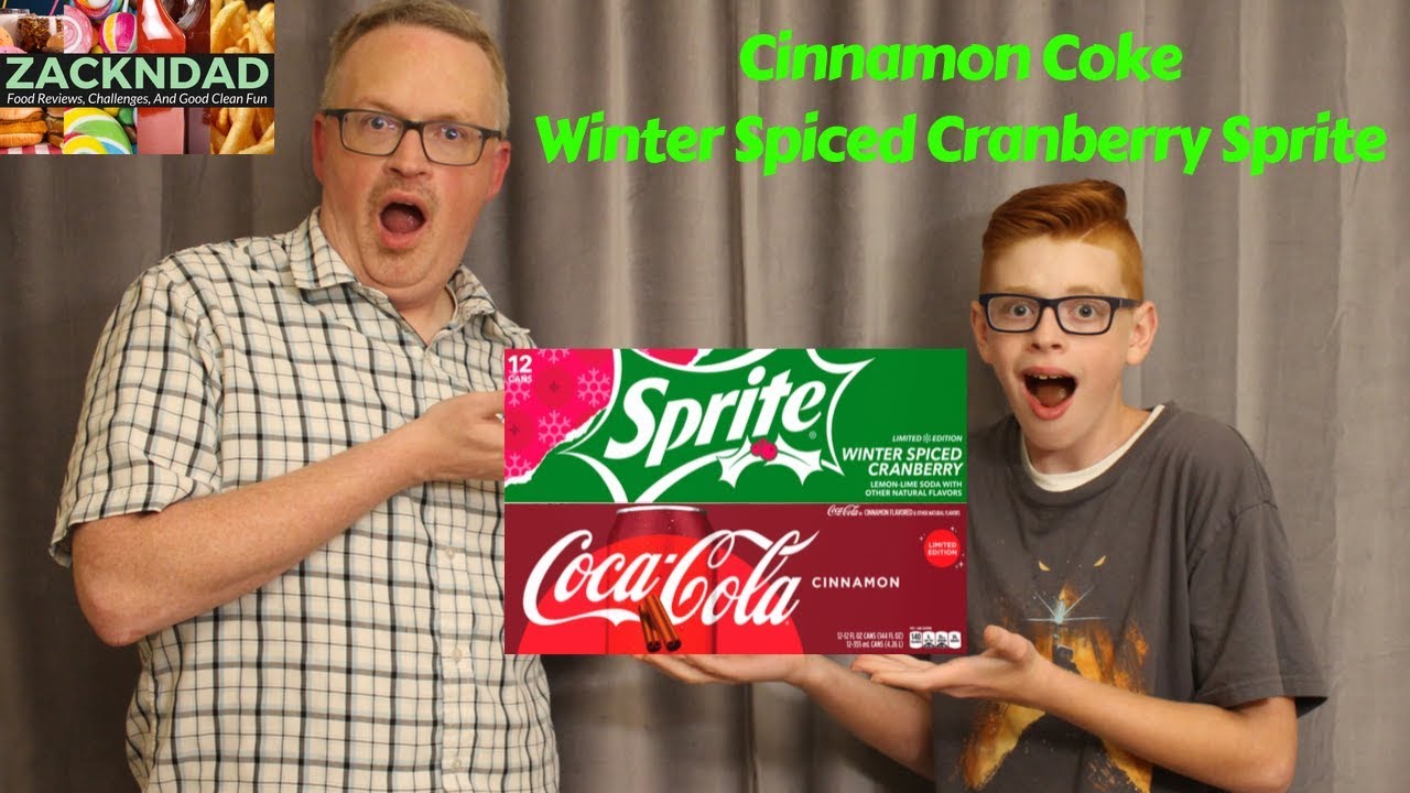LIMITED EDITION!! Cinnamon Coca-Cola & Winter Spiced Cranberry