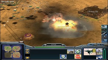 C&C Generals: Zero Hour - Skirmish Map #45: Tournament Island (USA vs 3 Hard Army)