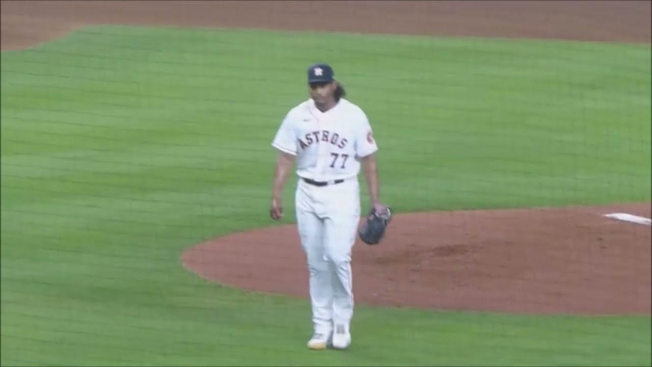 Astros pitcher Luis Garcia's rock the baby windup now banned