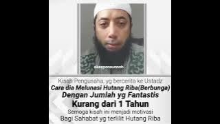 Cara Melunasi Hutang Riba - Ustadz Khalid Basalamah