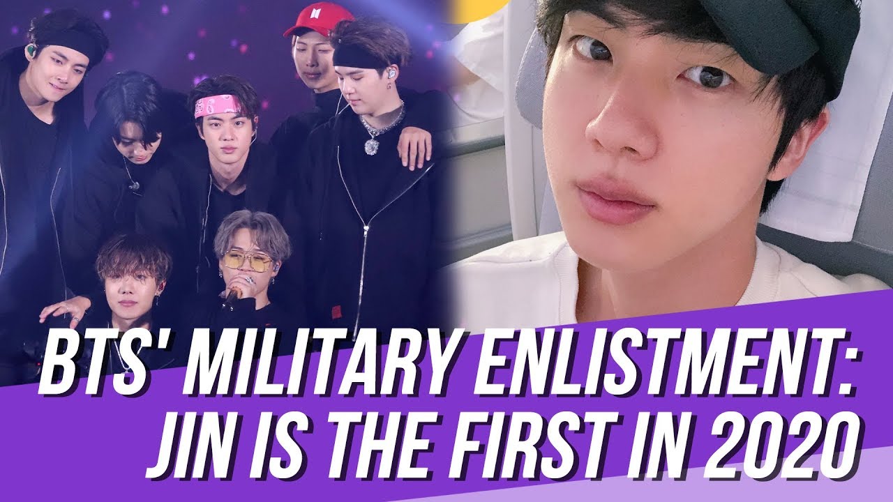 BTS to Enlist in the Military without Exemption, Jin will Be the First ...