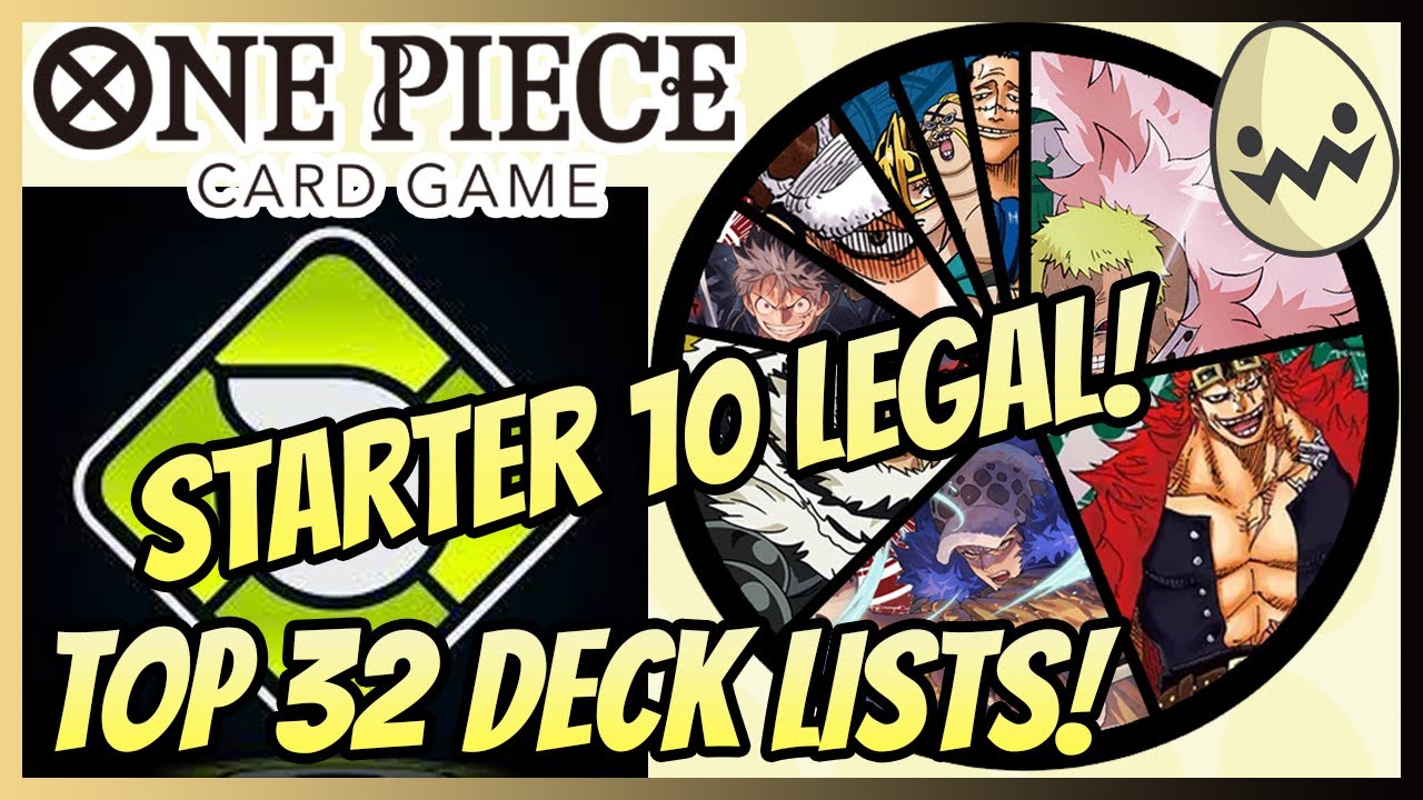 One Piece Card Game ST10 Legal! OrganizedPlayEventsUK Regionals Top