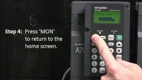 Quick Tips - FR-PU07 Parameter Upload