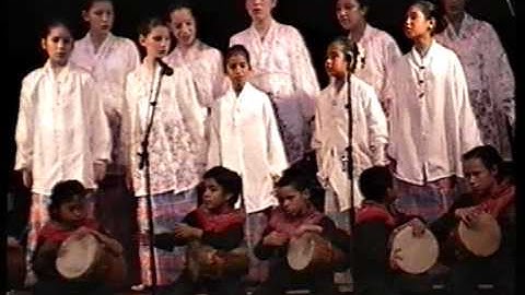 MALUKU HUIZEN - DELFZIJL -  BINTANG MALUKU KINDERGROEP TIFA EN ZANG