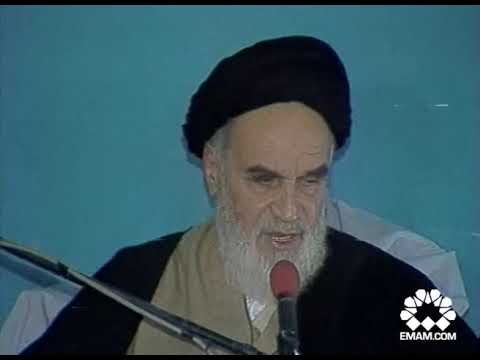 سخنرانی امام خمینی در جمع هیات دولت و نمایندگان مجلس حب نفس دلگرم نمودن مردم ۱۳۵۹
