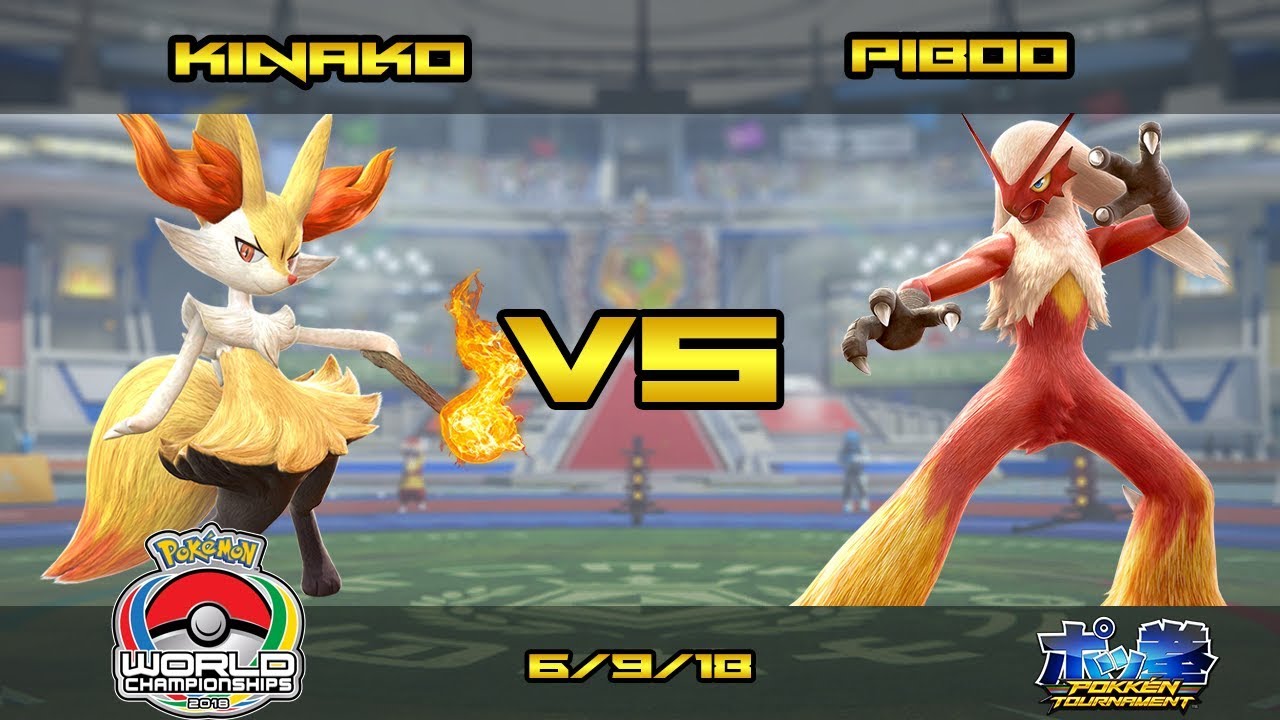 Kinako (Braixen) vs Piboo (Blaziken) - Pokken DX WCS Japan Qualifier