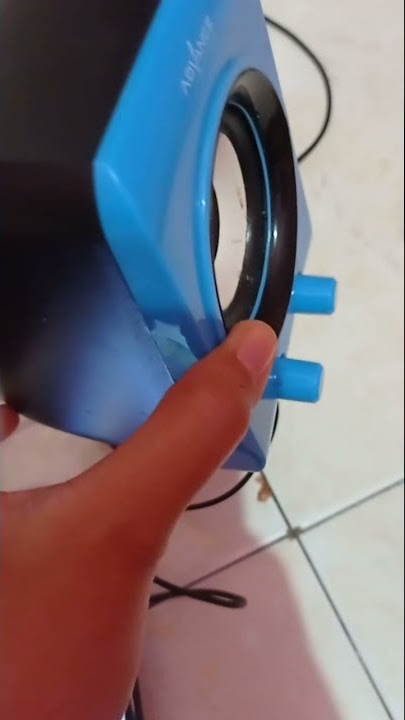 SERVICE ELEKTRONIK || SUARA SPEAKER NGADAT SAAT SPEAKER DIGERAKKAN.