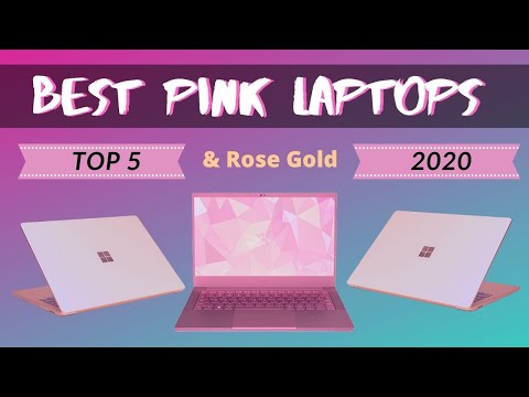 Rose Gold Colour Laptop