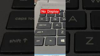 Hp Laptop Caps lock Blinking and No Screen #shorts #hplaptop #capslockblinking #shorts