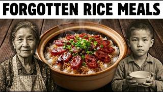 25 FORGOTTEN Chinese Rice Meals Immigrant Mothers Made Stretch for a Week
