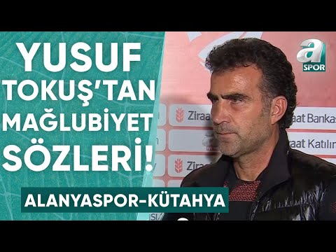 Alanyaspor 4-1 Belediye Kütahyaspor Yusuf Tokuş Maç Sonu Açıklamada Bulundu / A Spor