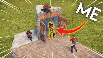 They Thought I Was Offline So They Raided me - Rust Solo Raid Defense