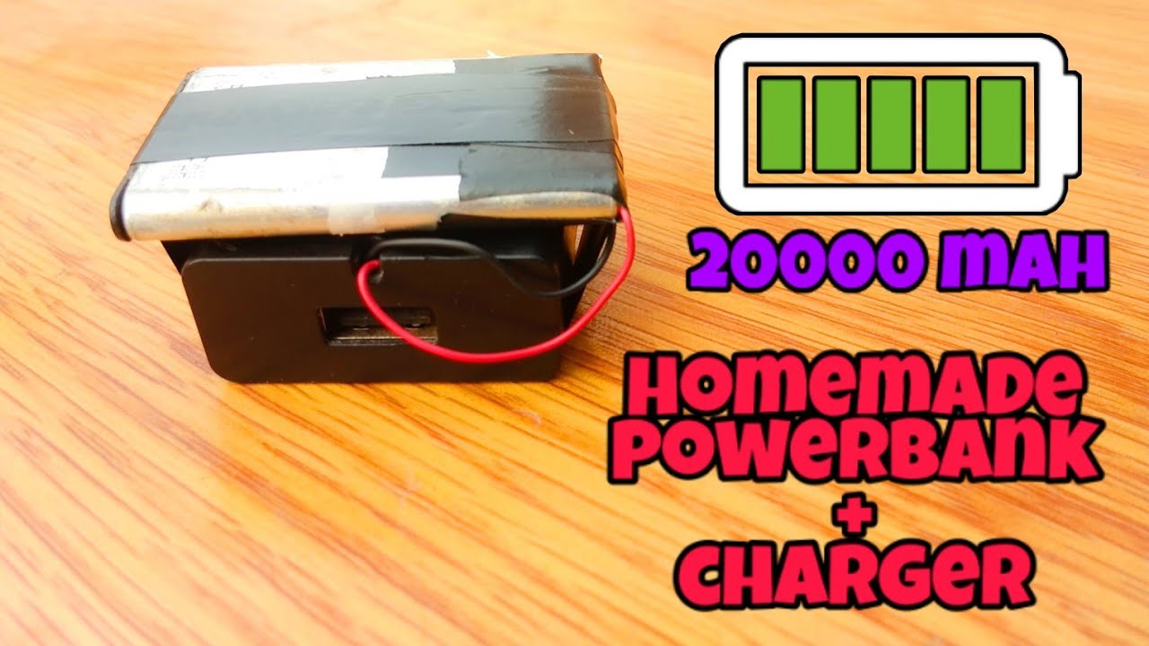 homemade powerbank how can you make your own charger + powerbank