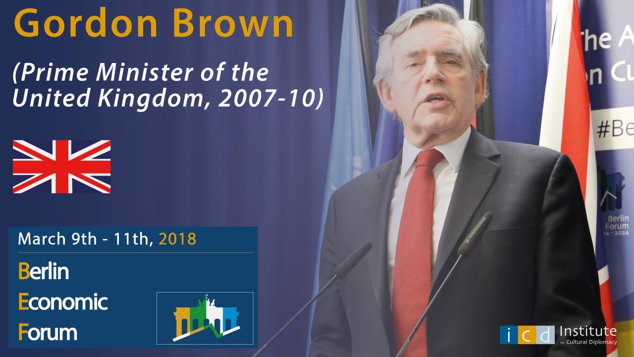 Gordon Brown (Prime Minister of the United Kingdom 2007-10)