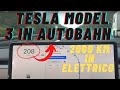 Viaggio di 2000 km in Tesla Model 3 long range