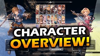 Granblue Fantasy Versus Rising Character Overview Guide