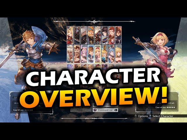 Granblue Fantasy Versus - Character Overviews 