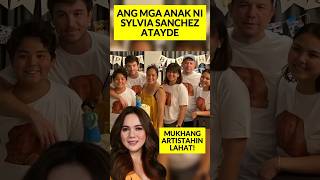 Ang mga anak ni Sylvia Sanchez kay Art Atayde na sina Arjo, Ria, Gela at Xavi Atayde. #SylviaSanchez Net Worth