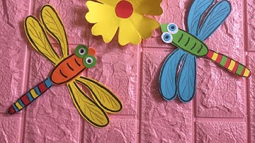 cách làm con chuồn chuồn ớt bằng giấy thủ công ai cũng có thể làm được