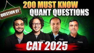 Q - 1 | Number System | CAT Quants Practice | 200 Most Important Quant Questions for CAT 2025