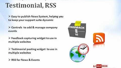 AJ Help Desk - Web Help desk Software