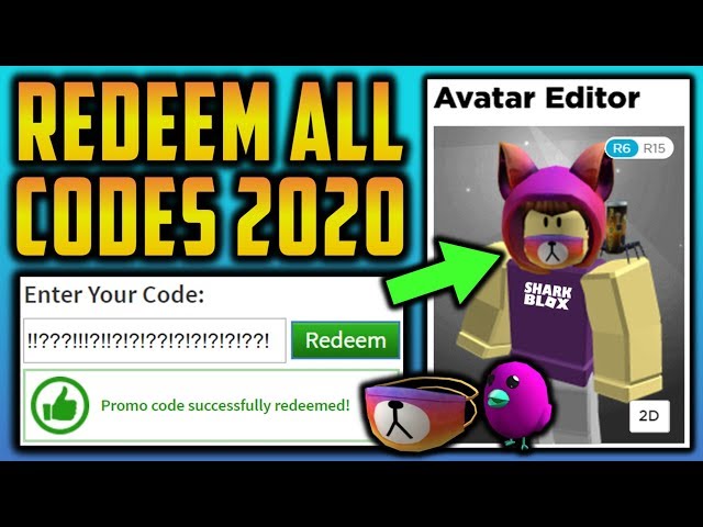 Roblox August 2020 Promo Codes: New Cosmetics, Headphones, All Active Codes,  Make your own Clothes & More