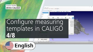 Configure measuring templates in CALIGO (4/8)