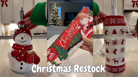 Christmas Restocks Asmr 🎄⛄🎁 | Satisfying & Aesthetic tiktok compilation 