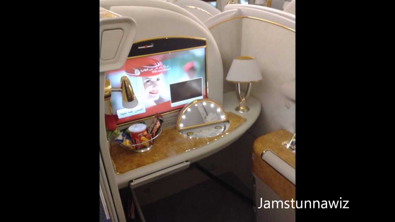 Emirates A380 800 Interior And Exterior Preview