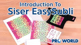 Siser EasySubli Heat Transfer Vinyl Sheets