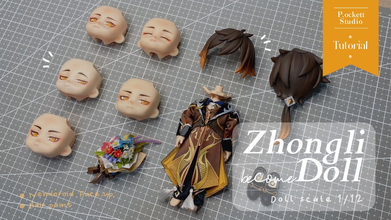 Zhongli become Doll｜Custom Nendoroid