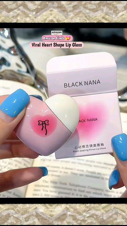 Viral Heart Shape Lip Gloss 💖💋| Shade: Pink 💗 | How to get glossy lips #lipgloss @ornatebeauty9