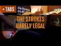 The Strokes - Barely Legal (Bass Cover with TABS!)