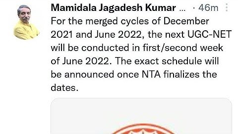 NTA UGC NET June 2022| important information