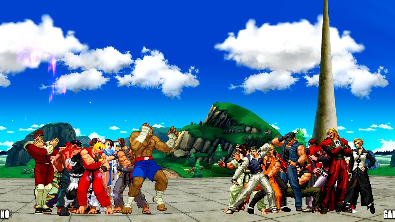 10 STREET FIGHTERS VS 10 KING OF FIGHTERS! 