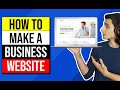 How to Make a Business Website in 2021