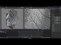 Blender Geometry Nodes - Leaf Tessalation on Low Poly Model
