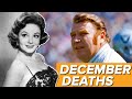 Celebrities Who Died in December 2021 (Tragic Deaths)