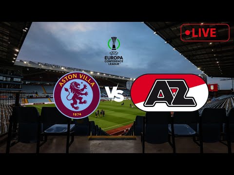 Aston Villa vs AZ Alkmaar vs  live stream watch along w/ AVFCStatto