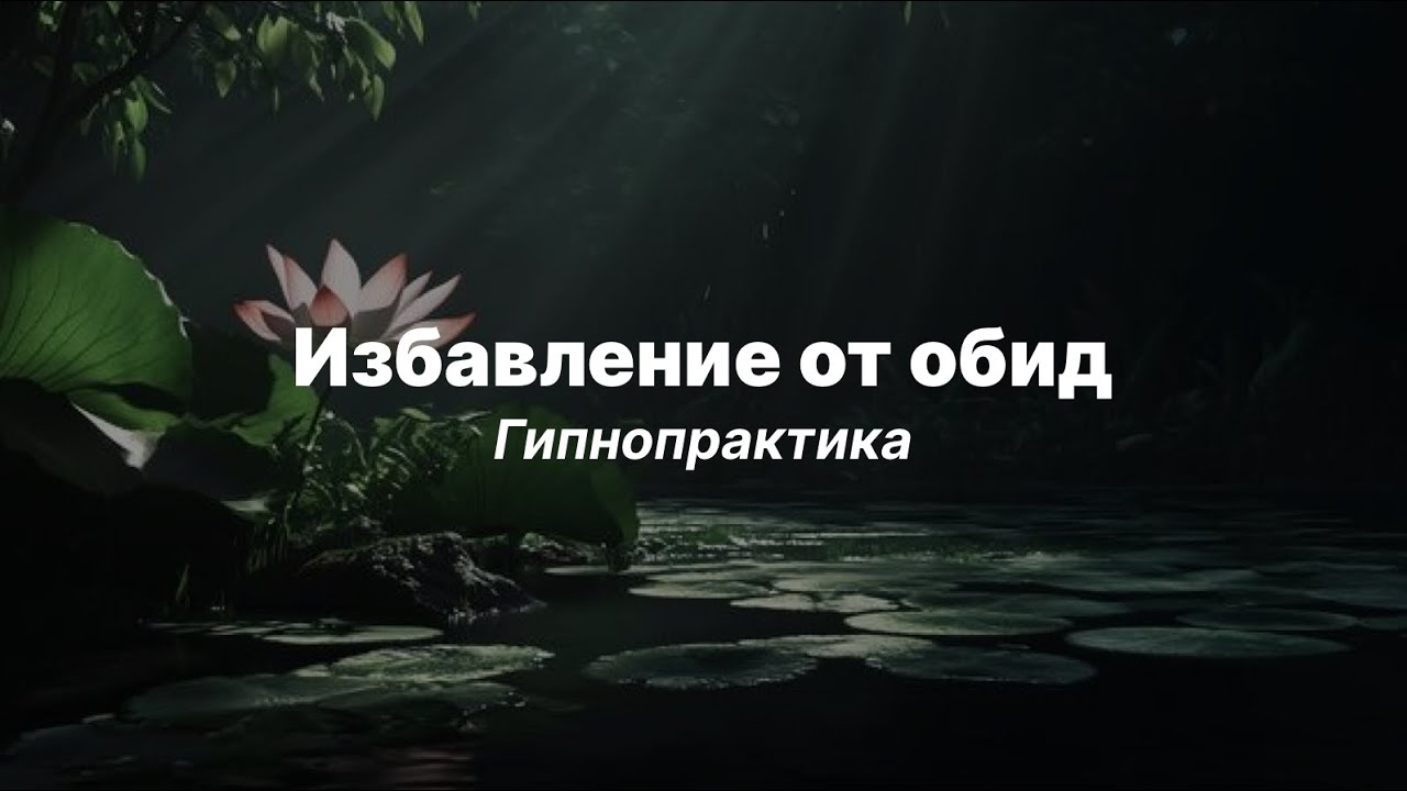 ОСВОБОДОЖДЕНИЕ ОТ ОБИД. Гипнопрактика. 