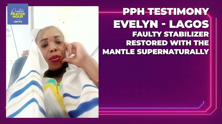 Faulty Stabilizer Was Supernaturally Restored With The Prayer Mantle || PPH