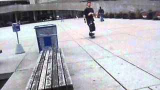 Stu 519 Nose Slide's Bench( Toronto Sk8ing )