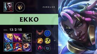 Ekko Jungle vs Taliyah - EUW Grandmaster Patch 26.16