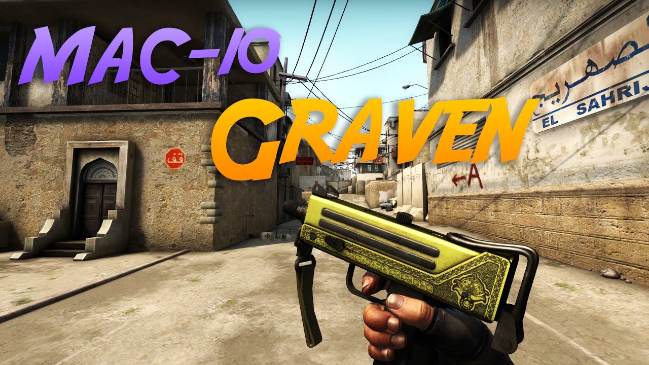 CS:GO MAC-10 | Graven Showcase and Prices - YouTube